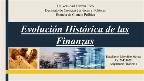 Evolución Histórica De La Finanzas Ppt