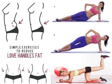 15 Best Exercises To Reduce Love Handles Fast At Home Love Handle Workout Love Handles