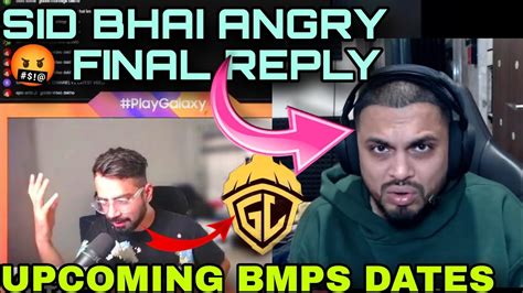 Sid Bhai Angry Final Reply Spero On Godlike Lineup Changes Simp