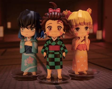 Demon Slayer Sumiko Zenko Inoko Figuarts Mini Figure Set