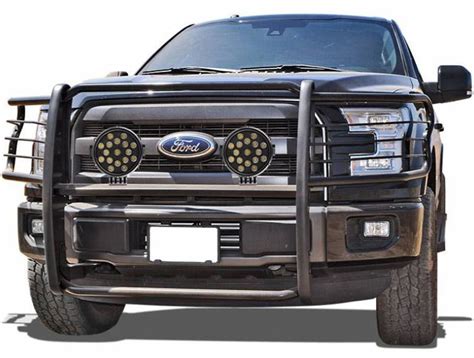 Black Horse Classic Black Grille Guard Kit 17fb28ma Plb Realtruck