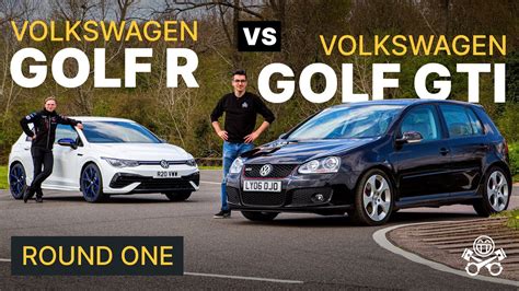 VW Golf R Mk8 vs our Golf GTI Mk5 - ROUND 1 | PH Project Car Pt.2 ...