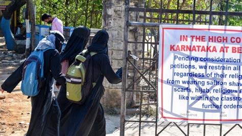 After Split Sc Verdict Karnataka Govt Says Hijab Ban In Place Amid