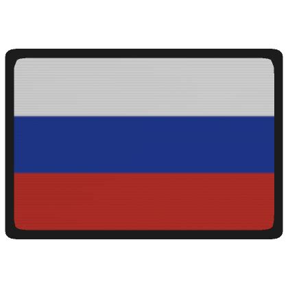 Shoulder Patch: Russia Flag's Code & Price - RblxTrade