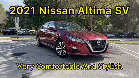 2021 Nissan Altima Sv Better Than Expected Youtube