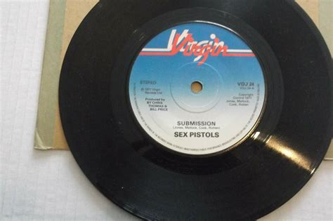 Popsike Sex Pistols Submission Rare Rpm Record Acetate Side