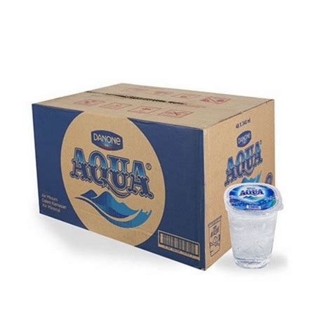 Jual AQUA GELAS 220ML ISI 48 1 DUS Shopee Indonesia