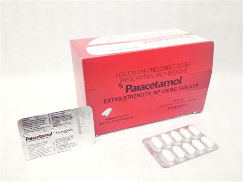 Paracetamol Tablets Bp 500mg