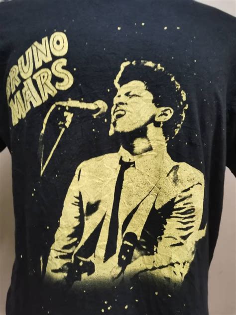 Bruno Mars American Singer T Shirt Etsy