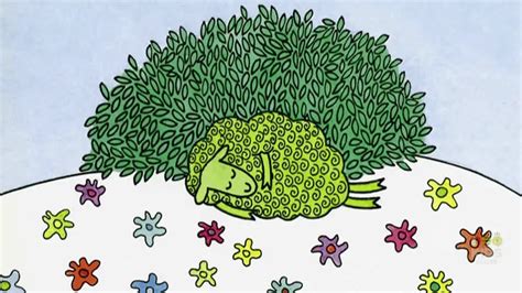 green sheep picture book analysis slap happy larry