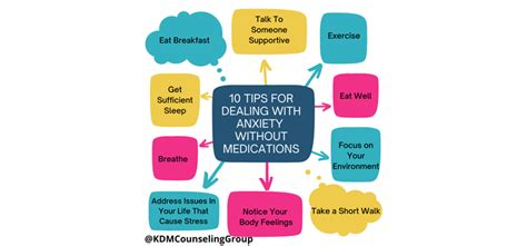 Tips For Dealing With Anxiety Without Medication Kdm Counseling Group