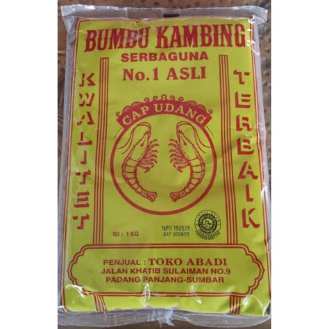 Jual Bumbung Kambing Cap Udang Kg Shopee Indonesia