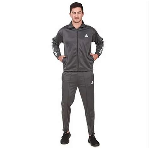 Unisex Super Poly Men Sports Tracksuit Free Size At Rs 550 Piece In