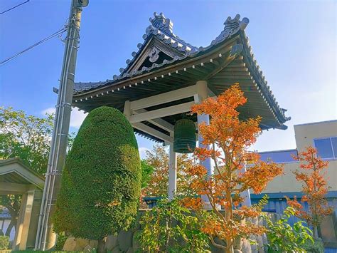 本覚寺愛知県甚目寺駅の投稿1回目。山門をくぐると抱き牡丹の紋が目に飛び込んで来ちゃ ホトカミ