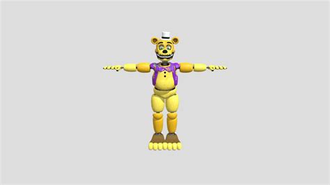 Fred Bear Real Retextured By Blast Lupa Dev - Download Free 3D model by ...