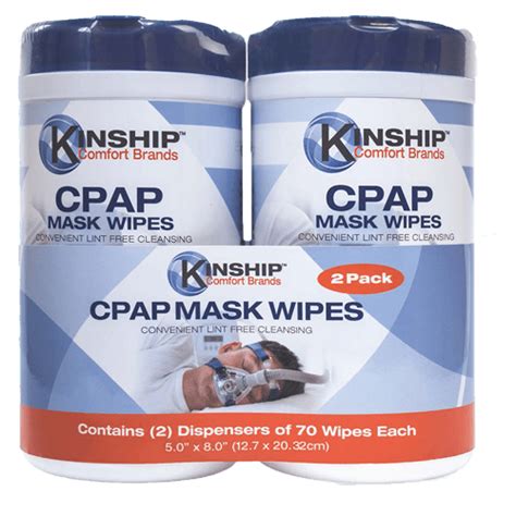 Cpap Mask Wipes Kinship Comfort Brands