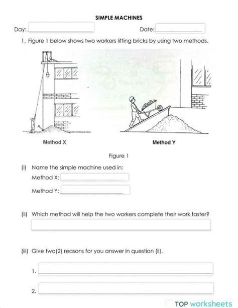 Simple Machines. Interactive worksheet | TopWorksheets