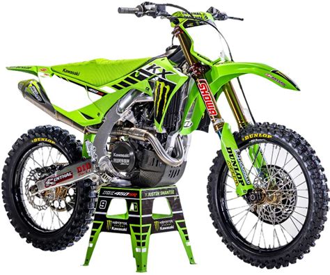 2024 D Cor Visuals Monster Energy Kawasaki Graphic Kit Wholesale MX