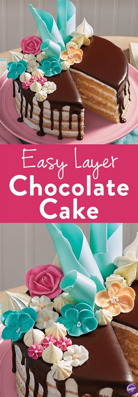 Easy Layer Cake And Ganache Joann Jo Ann Cake Factory Novelty