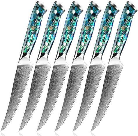 Amazon SENKEN Damascus Steel Kitchen Knife Set Umi Collection