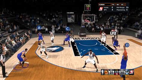 Nba 2k15 My League Knicks Triangle Offense Game 1 Wolves Sim