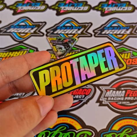 Jual Stiker Sponsor Hologram Protaper Shopee Indonesia