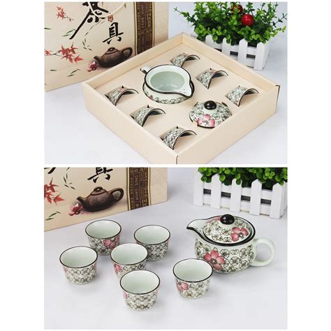 Jual Classic Chinese Tea Pot Set Cup Teko Teh China Cangkir Tanah