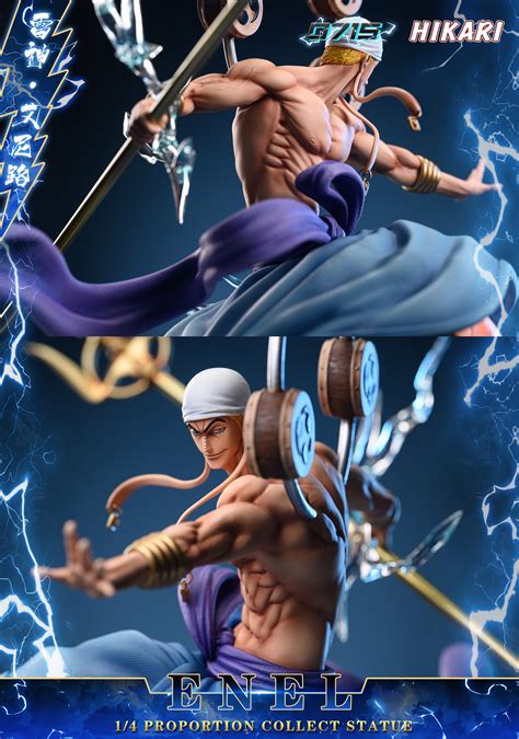 One Piece 0715 x Hikari Studio Enel Resin Statue – ClubHouse Statues