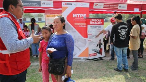 Mtpe Promueve 300 Empleos Formales En Feria Laboral De Carabayllo Noticias Ministerio De