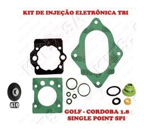 Kit Reparo Inj Eletronica Tbi E Diafragma Golf Spi Bic Frete Gr Tis