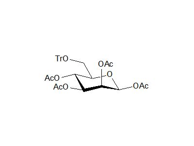 1 2 3 4 Tetra O acetyl 6 O trityl β D mannopyranose PPB Analytical Inc