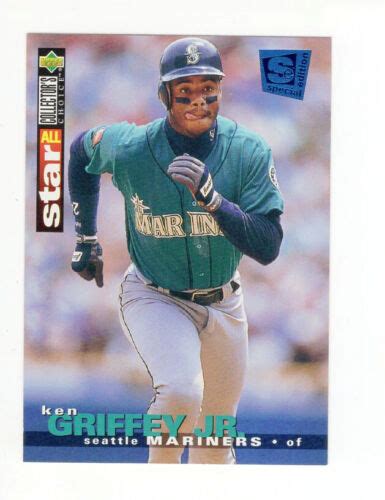 1995 Collector S Choice SE Ken Griffey Jr HOF 125 Seattle Mariners