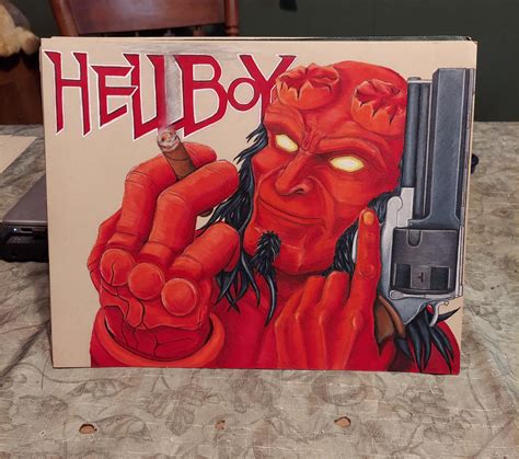 Hellboy Fan art by me : r/HellBoy