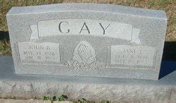 John Bundy Gay Sr Mémorial Find a Grave
