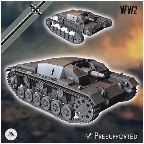 Sturmgeschutz Stug Iii Ausf A Sd Kfz Ww Miniatu D