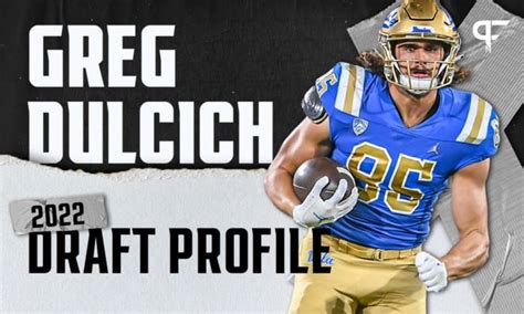 Greg Dulcich, UCLA TE | NFL Draft Scouting Report