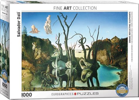 Swans Reflecting Elephants By Salvador Dali Eurographics Toy Sense