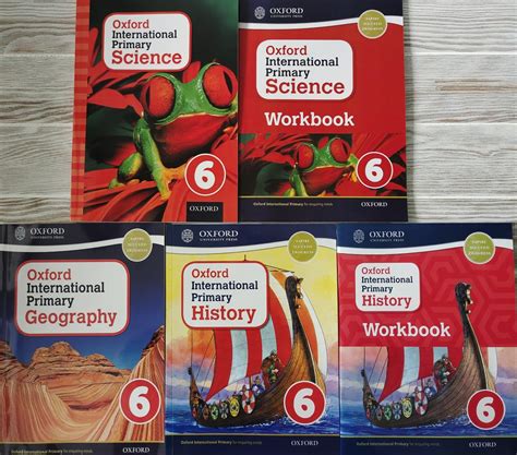 Oxford Primary 5 Books Set Grade 6 Geography Science And History China купить в интернет