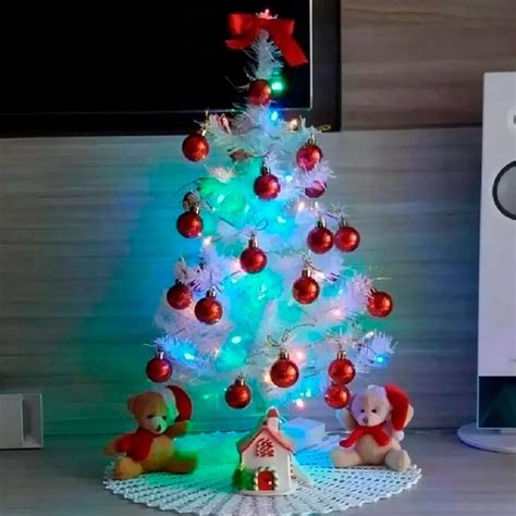 Arvore De Natal Branca Pinheiro Gigante Cm Shopee Brasil