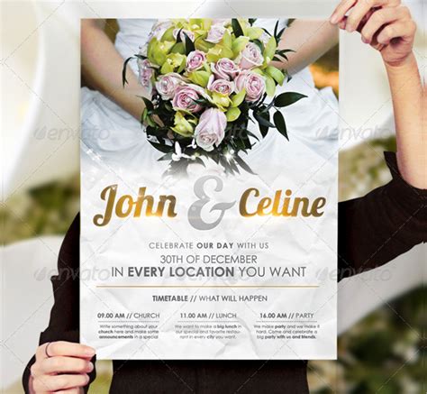 21+ Wedding Flyer Template - Free Premium PSD PNG Vector Download