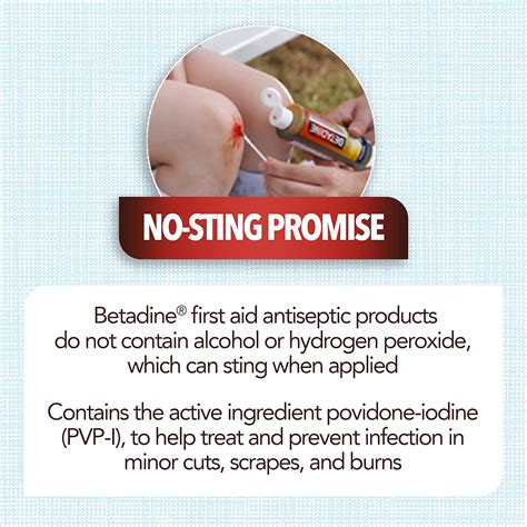 Buy Betadine Antiseptic First Aid Spray Povidone Iodine 5 Infection Protection Kills Germs