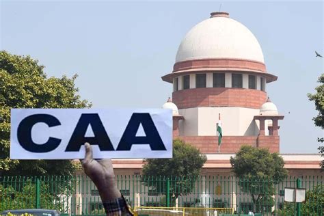 Caa Supreme Court Seeks Centre S Response To Pleas Seeking Stay Of