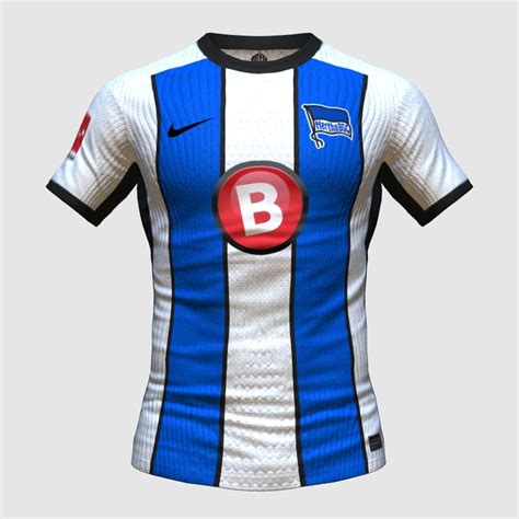 Hertha BSC 24 25 Home Kit Prediction FIFA 23 Kit Creator Showcase