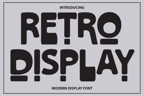 Retro Display Font Free Font