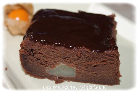 G Teau Poires Mascarpone Au Chocolat De Cyril Lignac Les Folies De