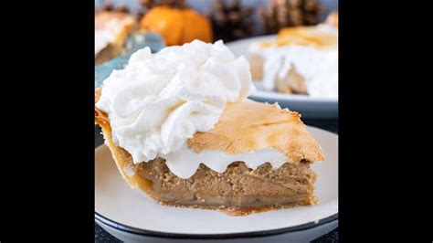 Sweet Potato Pie With Toasted Marshmallow Topping Youtube