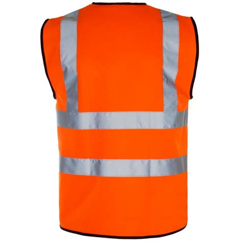 Budget Hi Vis Viz Safety Vest Waistcoat Gort 3279 Issue 8 En