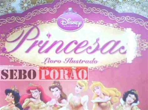 Lbum De Figurinhas Disney Princesas Livro Ilustrado Abril Mercadolivre