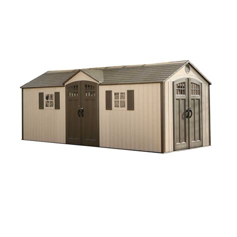 Lifetime Storage Sheds - 7, 8, and 11-Foot Widths Available