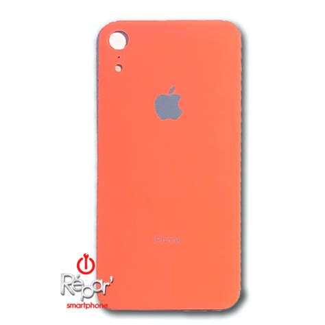 Vitre Arri Re Iphone Xr Corail Originale Boutique R Parsmartphone